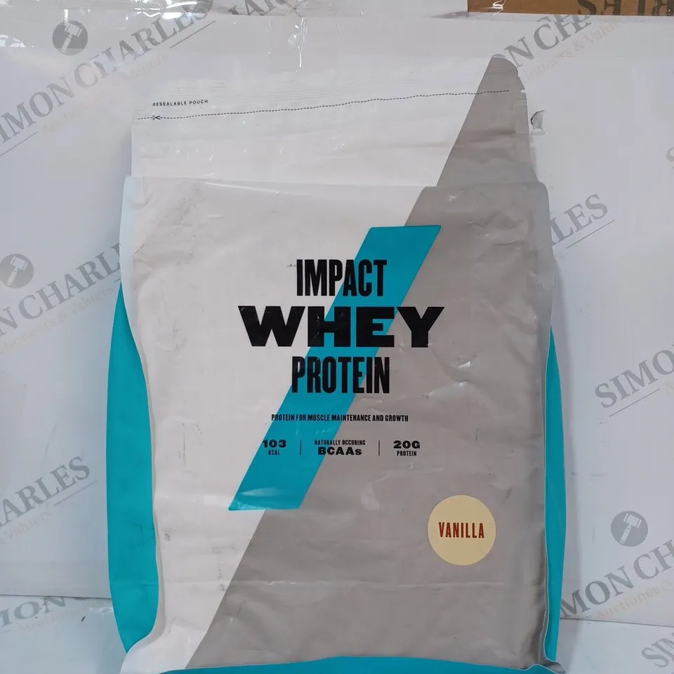 MY PROTEIN IMPACT WHEY PROTEIN IN VANILLA FLAVOUR