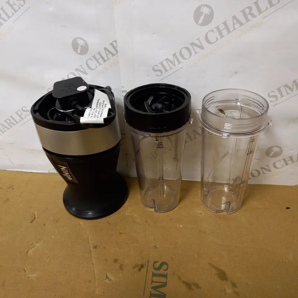 NINJA NUTRI SLIM BLENDER AND SMOOTHIE MAKER CONTAINERS