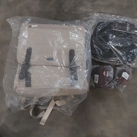 BOX TO CONTAIN ICANDY PEACH 7 ACCESSORIES - INCLUDES CHANGING BAG, CUP HOLDERS ETC