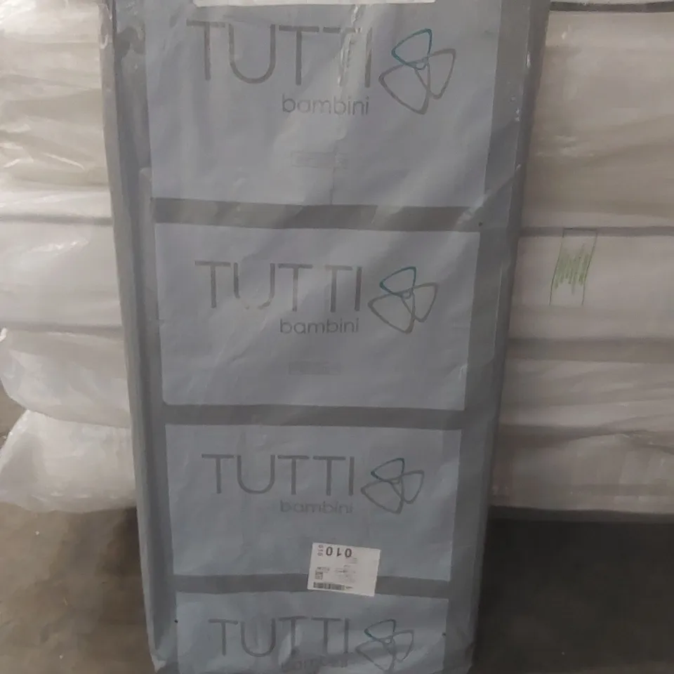QUALITY BAGGED TUTTI BAMBINI 120 x 60CM COT MATTRESS