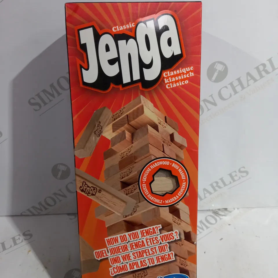 BOXED HASBRO GAMING CLASSIC JENGA 