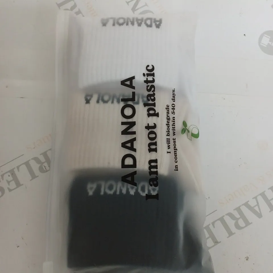 3 PACK OF ADANOLA SOCKS 