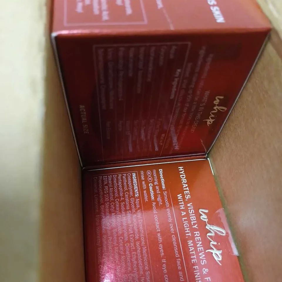 LOT OF 4 X 50ML OLAY REGENERIST WHIP LIGHT AS AIR ANTI-AGEING MOISTURISER