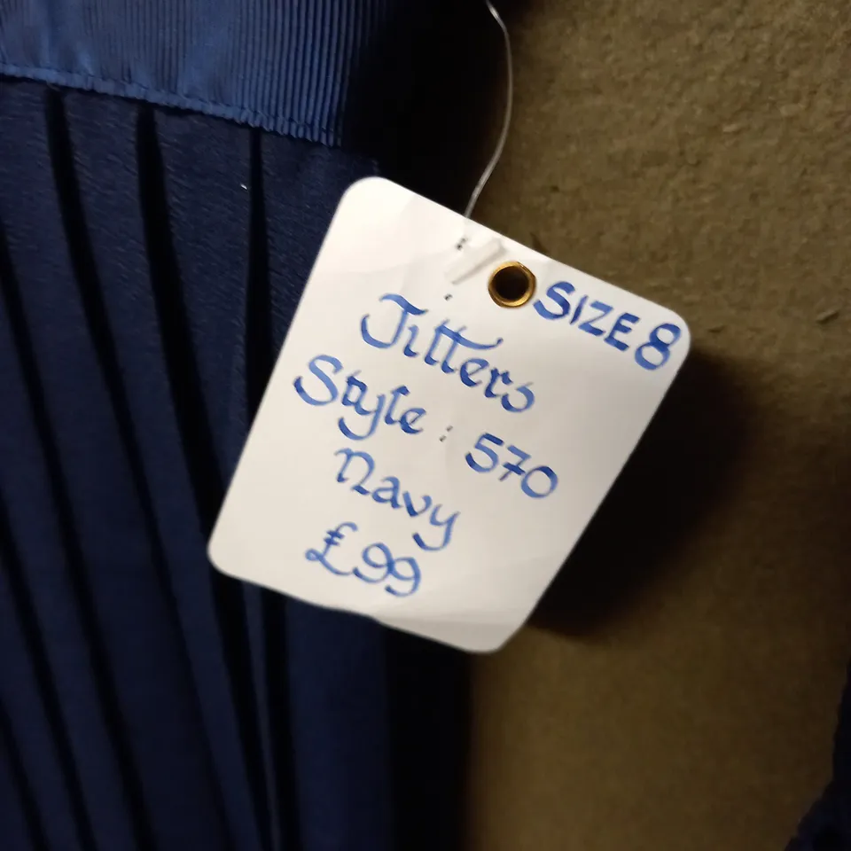 JITTERS NAVY OCCASIONAL DRESS - 8