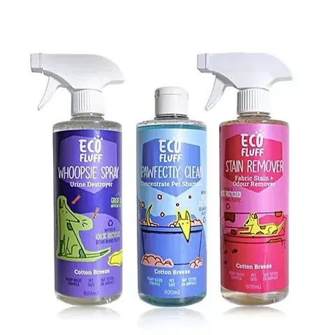 ECOEGG PET SHAMPOO STAIN REMOVER & WHOOPSIE SPRAY BUNDLE