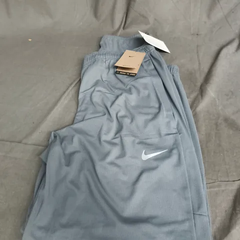 NIKE GREY ATHLETIC PANTS - LARGE