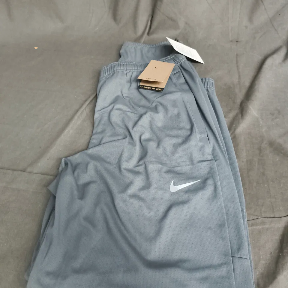 NIKE GREY ATHLETIC PANTS - LARGE