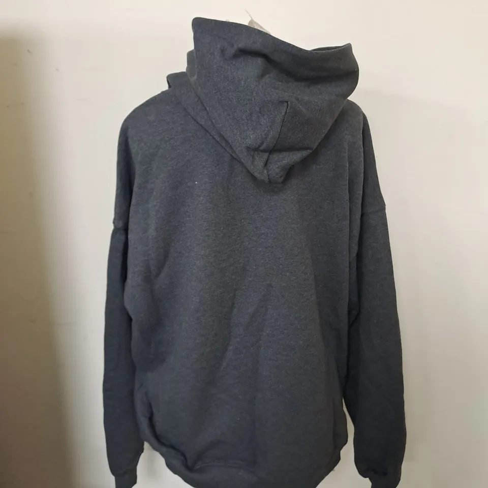 GYMSHARK REST DAY SWEATS HOODIE SMALL BLACK MARL