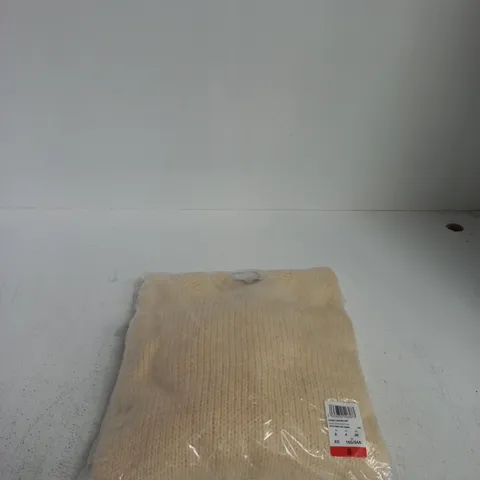SUPERDRY SLOUCHY BRUSHED KNIT JUMPER – CREME BRULEE CREAM, UK 8 (XS)