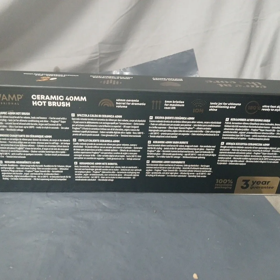 REVAMP CERAMIC 40MM HOT BRUSH BOXED