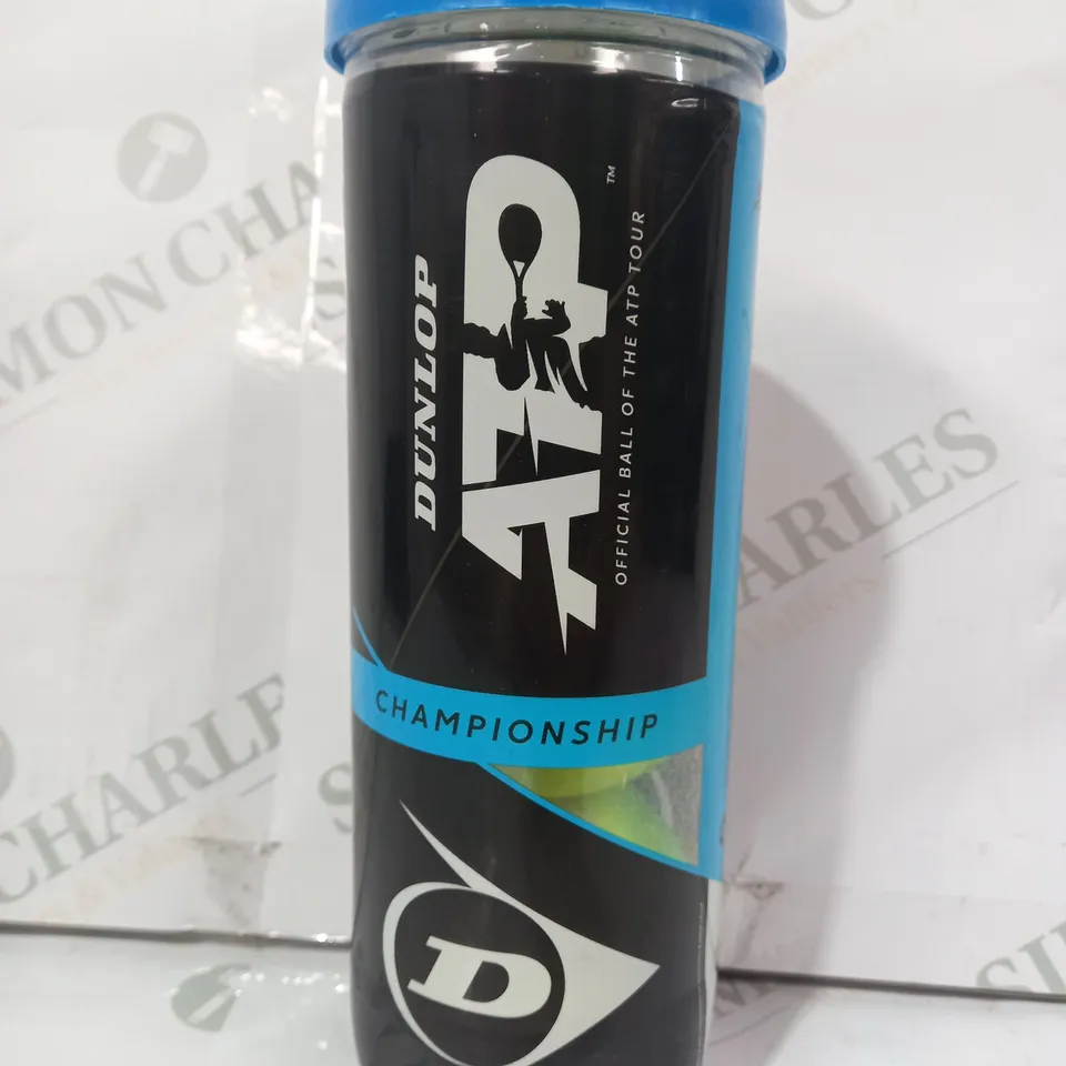 DUNLOP ATP CHAMPIONSHIP PACK OF 3 TENNIS BALLS