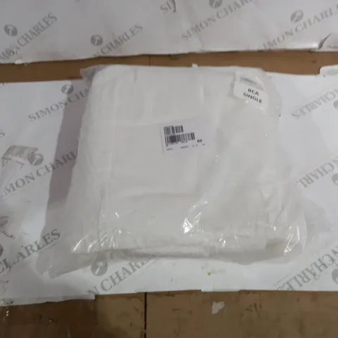 3 PIECE DUVET SET WHITE SINGLE 