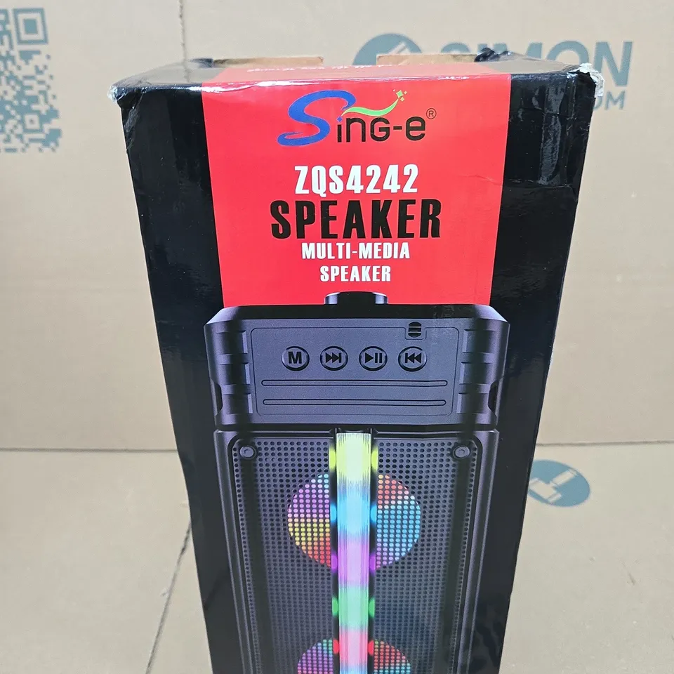 SING-E ZQS4242 MULTI-MEDIA SPEAKER