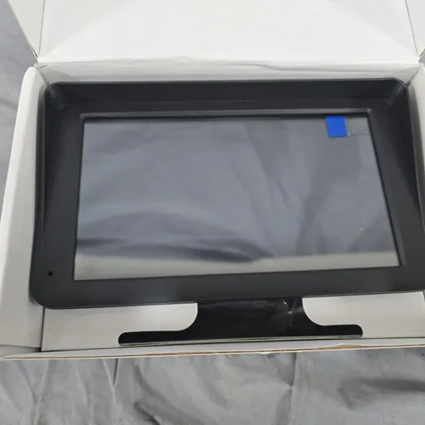 center console media player  (BOXED) – black bezel, screen off (VERIFY MODEL)