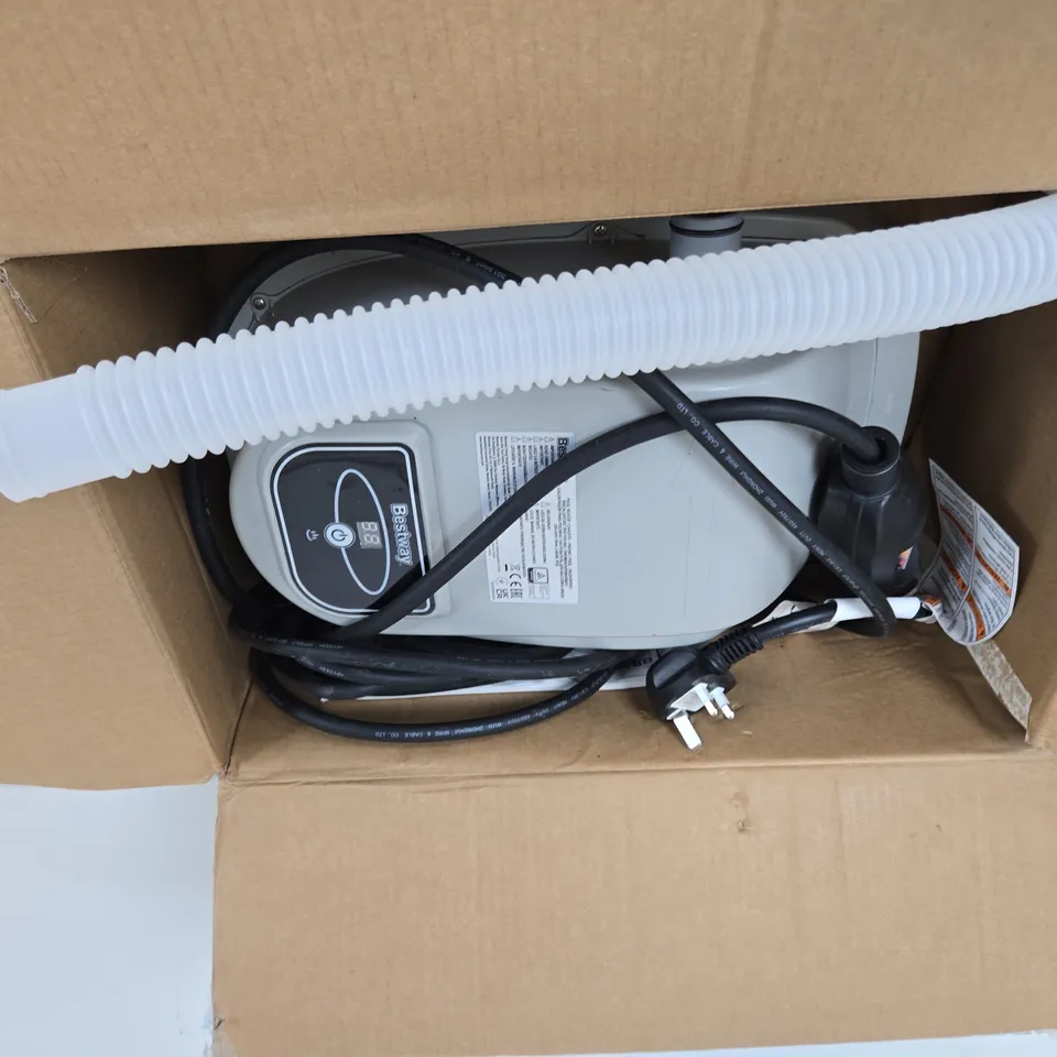 BESTWAY POOL HEATER – BOXED FOR ABOVE-GROUND POOLS