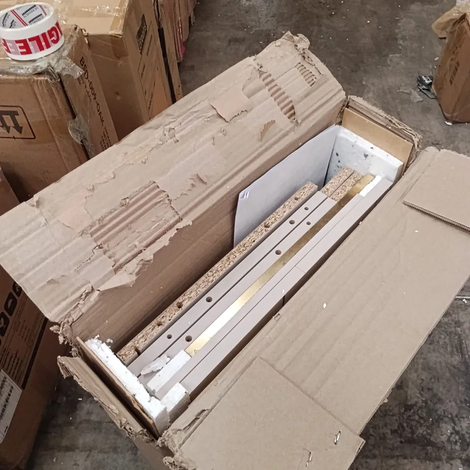 BOXED AURORA CABINET - BEIGE/GOLD (1 BOX)