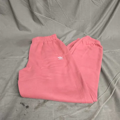 ADIDAS JOGGERS IN DARK PINK SIZE XS