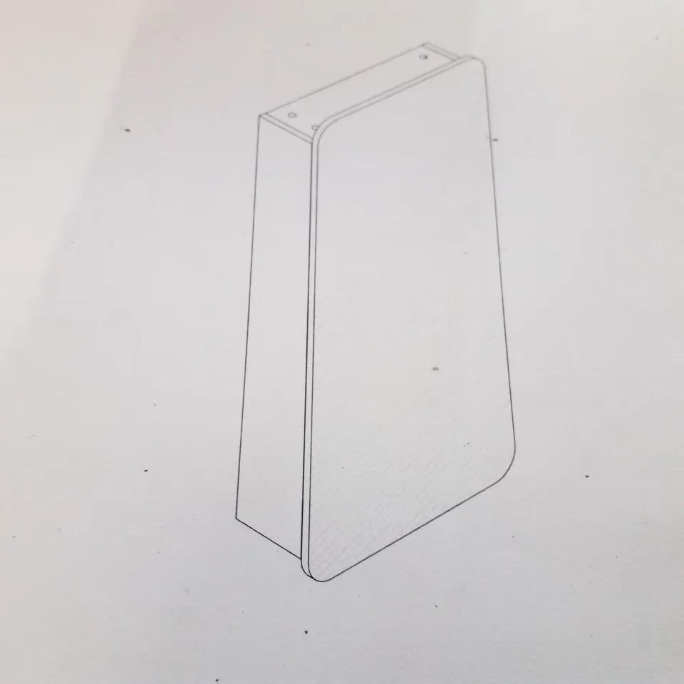 BOXED BATHROOM STORAGE CABINET WITH MIRROR 