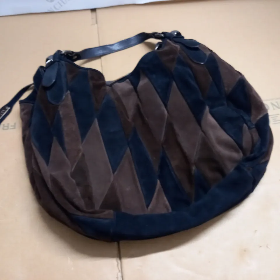 ABRO SUEDE STYLE HANDBAG