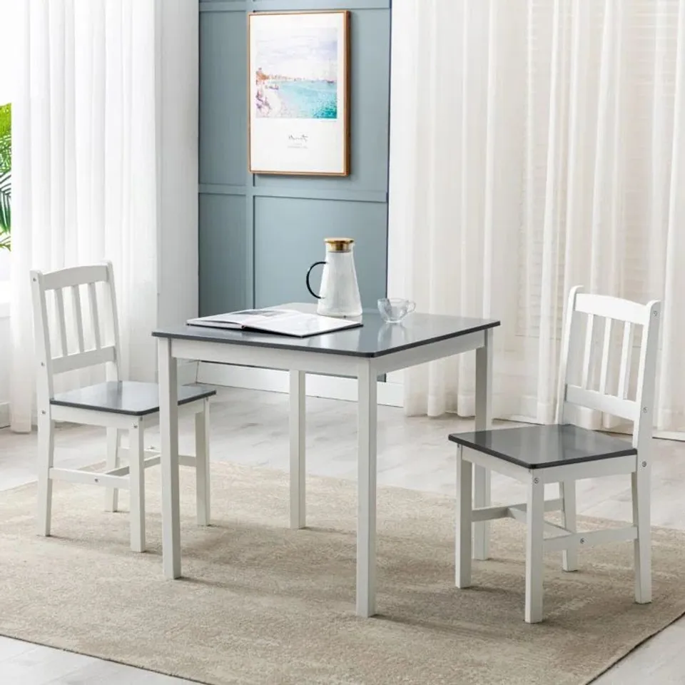 BOXED ABHIR 2 - PERSON DINING SET (1 BOX)