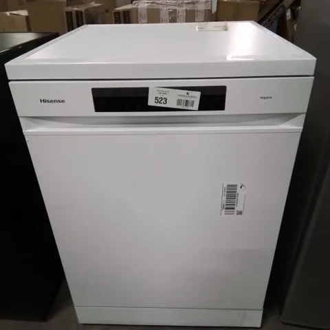 HISENSE HS673C60WUK WIFI CONNECTED STANDARD DISHWASHER - WHITE - C RATED