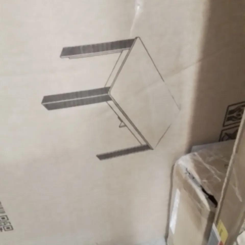 BOXED DINING TABLE RECTANGULAR WITH 4 LEGS 