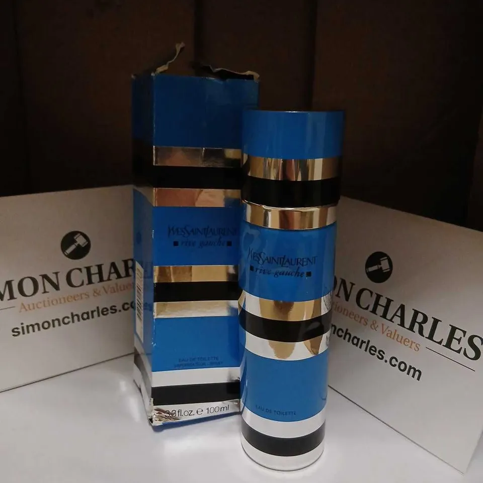 BOXED YVES SAINT LAURENT RIVE GAUCHE EAU DE TOILETTE 100ML