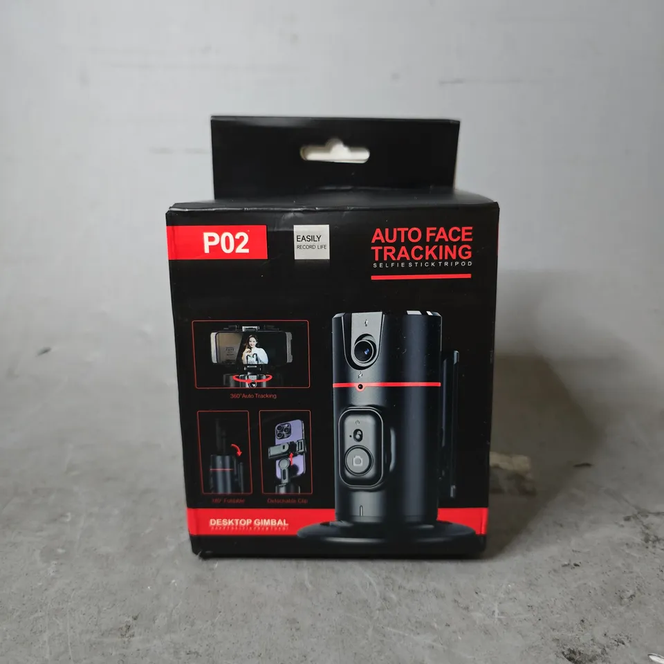 BOXED P02 AUTO FACE TRACKING DESKTOP GIMBAL 
