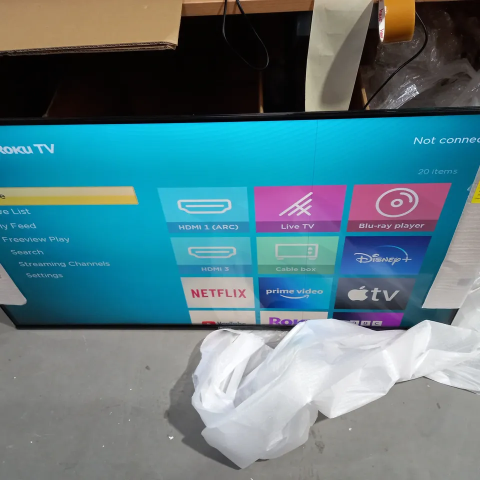 HISENSE ROKU 4K SMART TV 50"