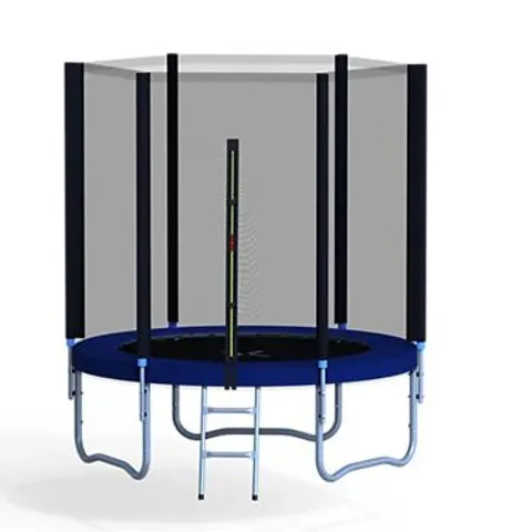 BOXED MCC DIRECT 6FT KIDS TRAMPOLINE WITH SAFETY ENCLOSURE