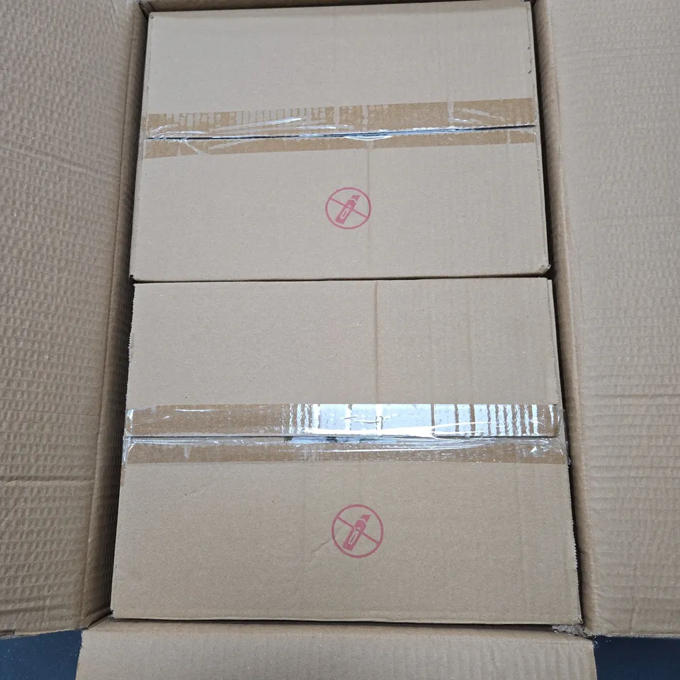 BOX OF 8 X 12 GISELA GRAHAM GOLD CHRISTMAS HANGING ORNAMENTS WITH LEAF DESIGN BOXED