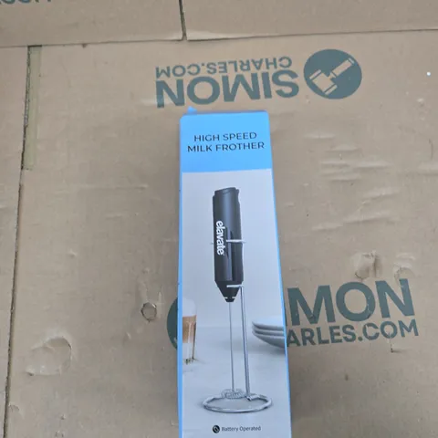 BOX OF APPROXIMATELY 20 ASSORTED ITEMS TO INCLUDE: MILK FROTHER AND METAL RULER 