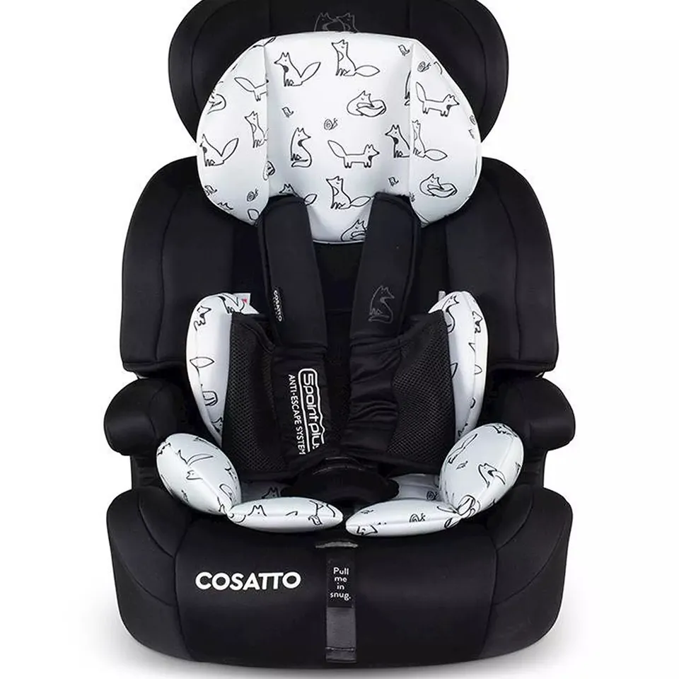 COSATTO ZOOMI GROUP 123 CAR SEATS - FOXED