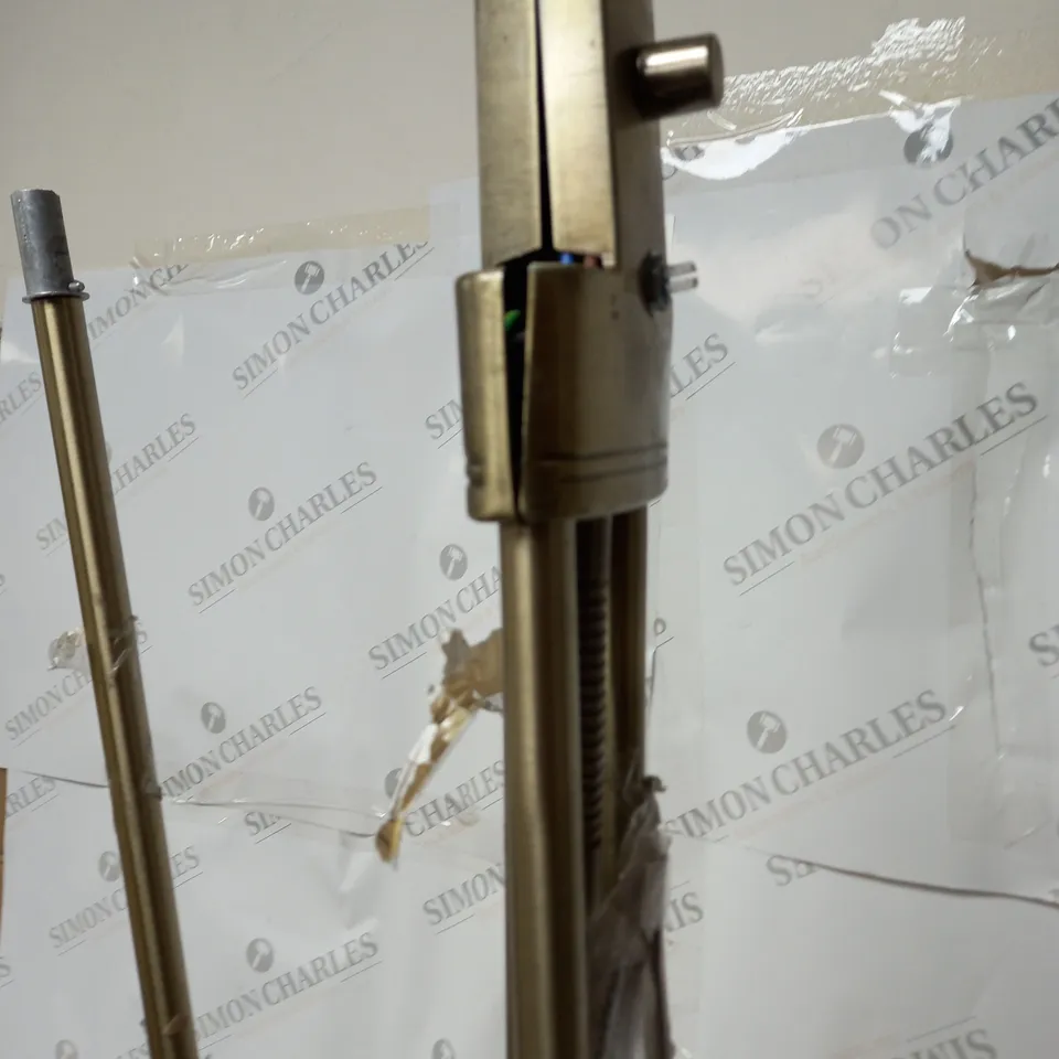 GOLDEN FLOOR LAMP - COLLECTION ONLY 