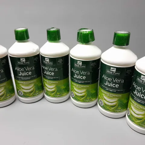 6 ALOE PURA ALOE VERA JUICE (6 x 1L)