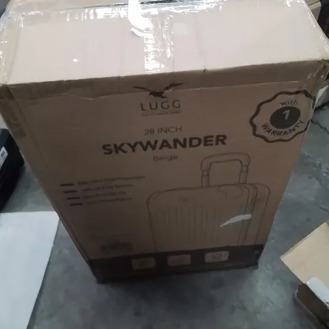 BOXED LUGG 28INCH SKYWANDER BEIGE SUITCASE 