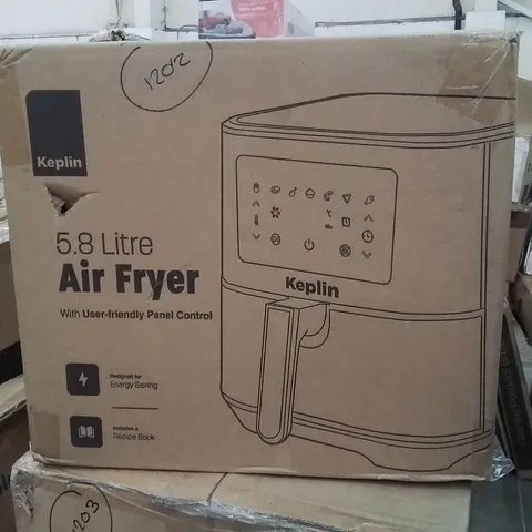 BOXED KEPLIN 5.8 LITRE AIR FRYER 
