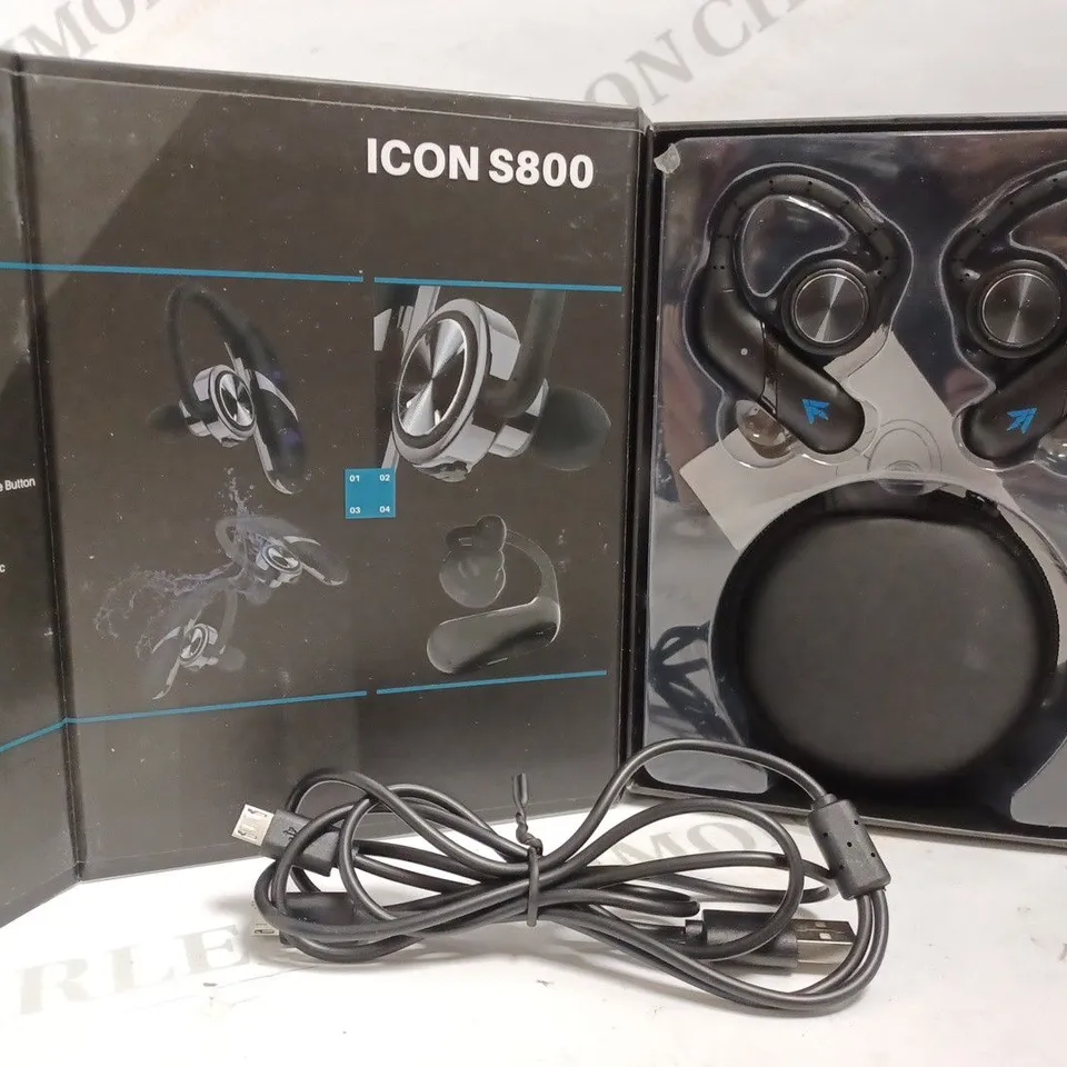 RISEICON ICON S2800 TRUE WIRELESS EARBUDS - BLACK