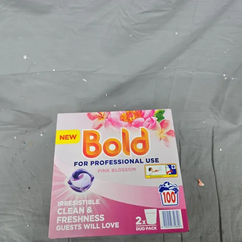 BOLD LAUNDRY DETERGENT FOR PROFESSIONAL USE – PINK BLOSSOM, 2X DUO PACK