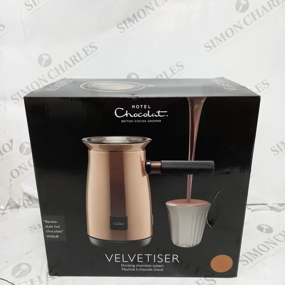 HOTEL CHOCOLAT VELVETISER COPPER RRP £109.99