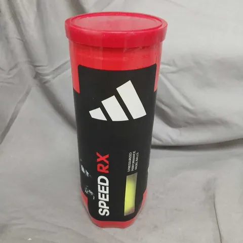ADIDAS SPEED RX SET OF THREE TENNIS BALLS