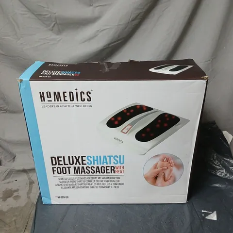 HOMEDICS DELUXE SHIATSU FOOT MASSAGER BOXED