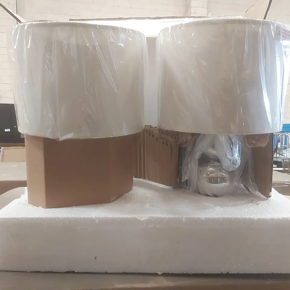 PALLET CONTAINING APPROXIMATELY 30x 2PCS MARISSA CHROME TOUCH TABLE LAMPS