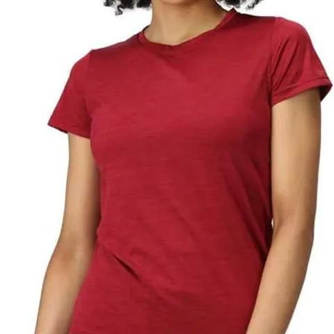 REGATTA WOMEN'S FINGAL EDITION T-SHIRT RUMBA RED - UK SIZE 14