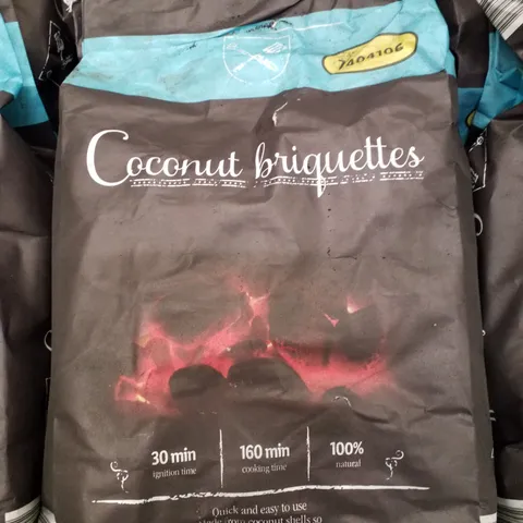 PALLET CONTAINING APPROXIMATELY 90 BAGS OF COCONUT BRIQUETTES 