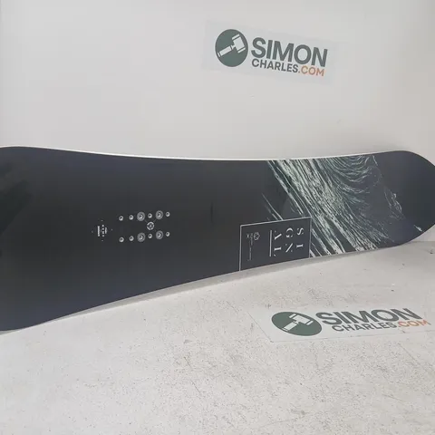SIGNAL TAIL GUNNER SNOWBOARD – BLACK TOP SHEET WITH NO BINDINGS