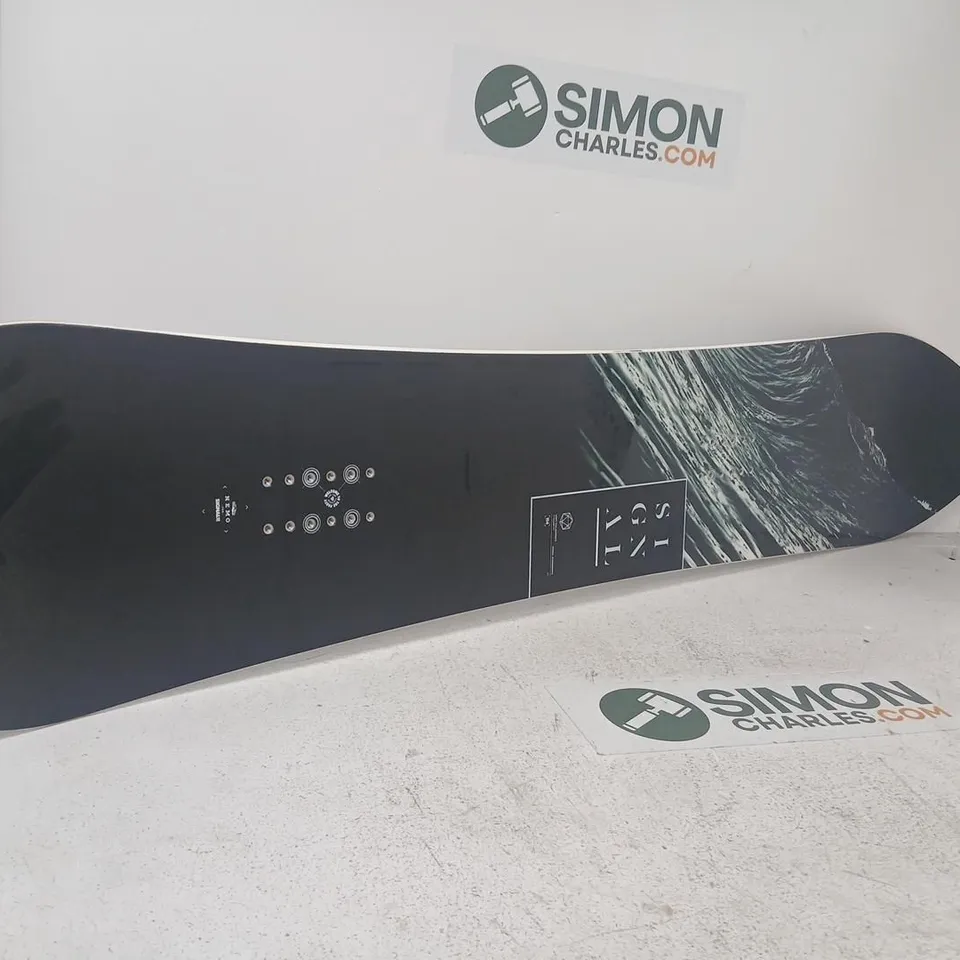 SIGNAL TAIL GUNNER SNOWBOARD – BLACK TOP SHEET WITH NO BINDINGS