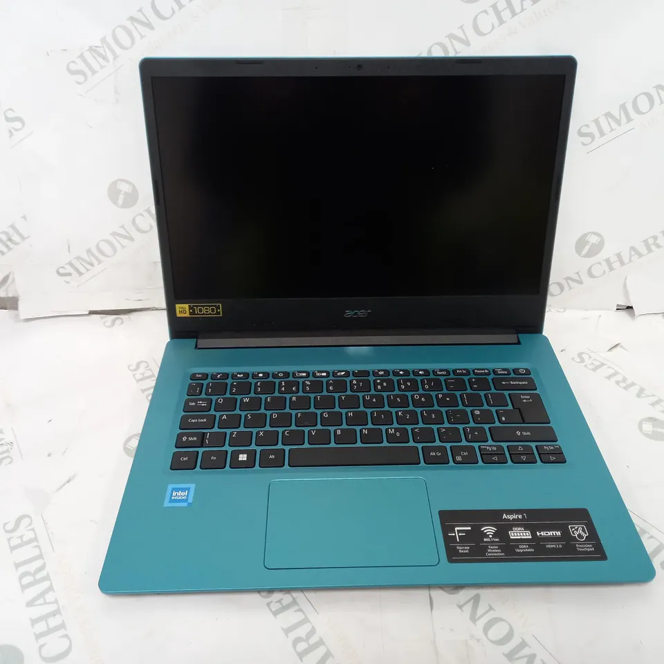BOXED ACER ASPIRE 1 LAPTOP IN ELECTRIC BLUE