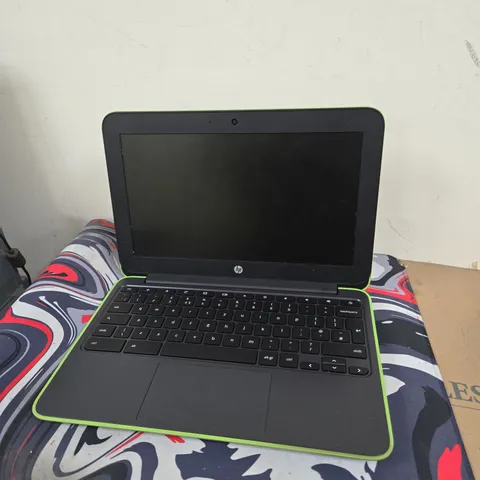 HP CHROMEBOOK 11 G5 EE LAPTOP IN LIME PROTECTIVE CASE NO CHARGER NOT TESTED