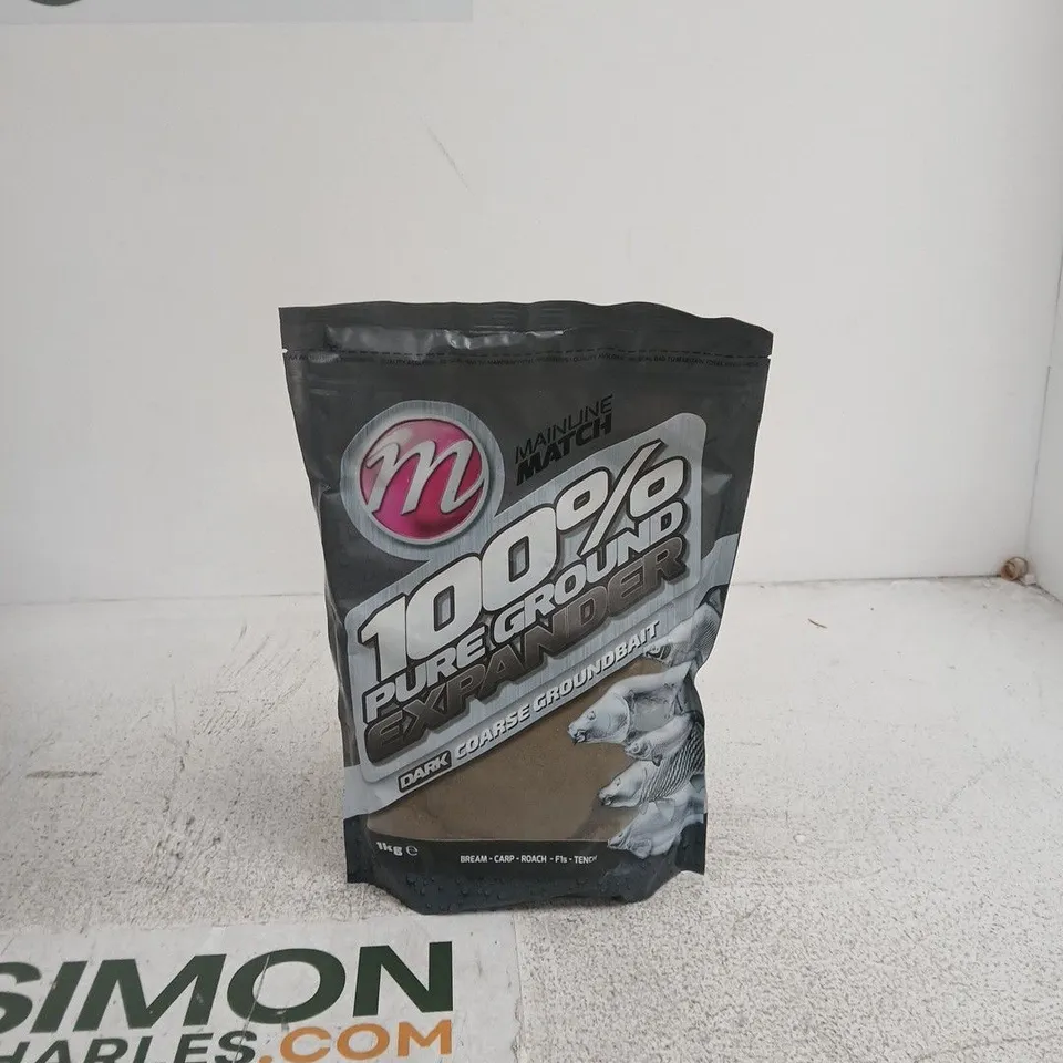 MAINLINE MATCH 100% PURE GROUNDBAIT – DARK COARSE GROUNDBAIT (1KG)